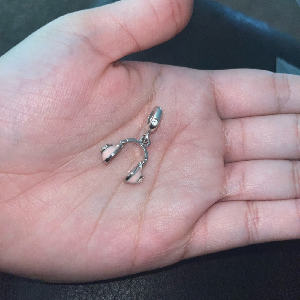 Headphones charm fits pandora bracelet